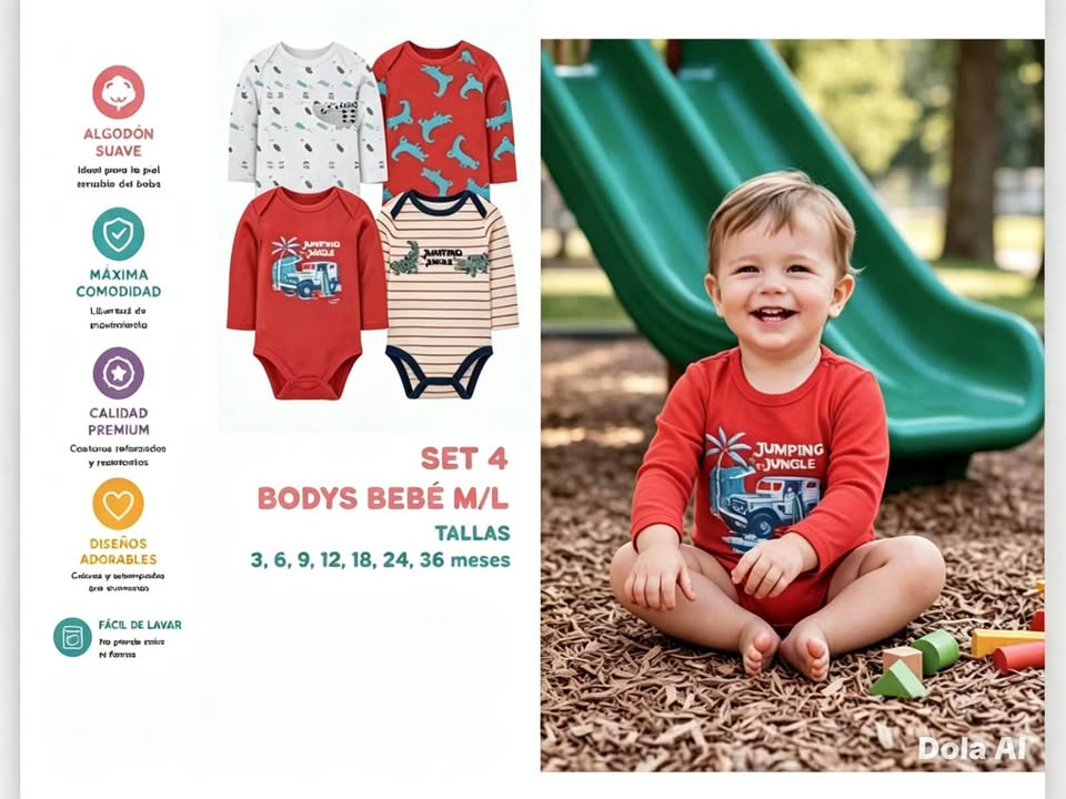 Sets de Bodys Bebé