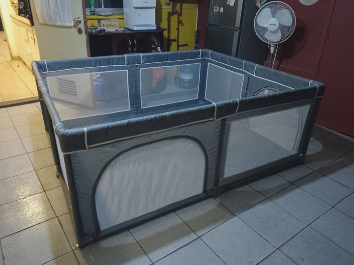 Corral portátil y seguro para bebé